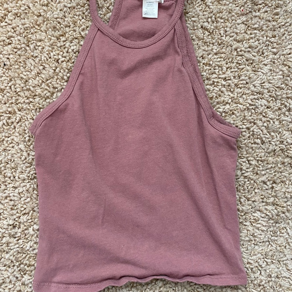 Pink Crop Top.